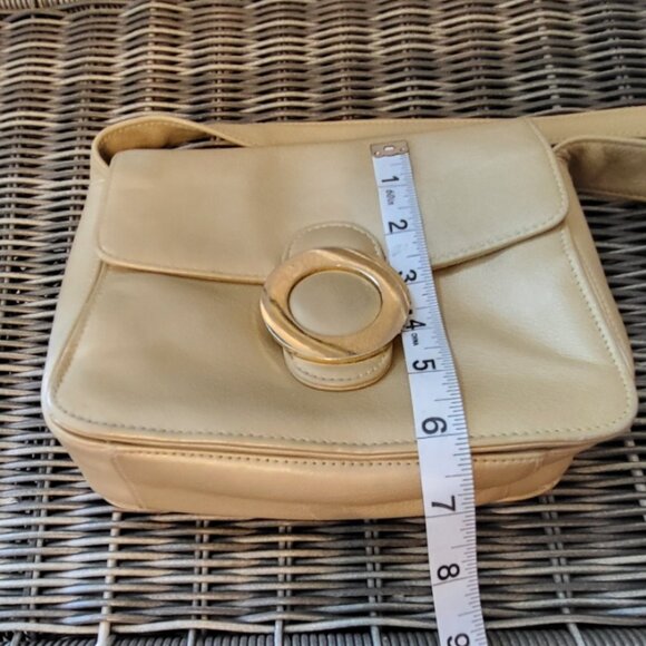 Vintage Bechamel Genuine Leather Crossbody Bag Upcycled - Picture 11 of 15